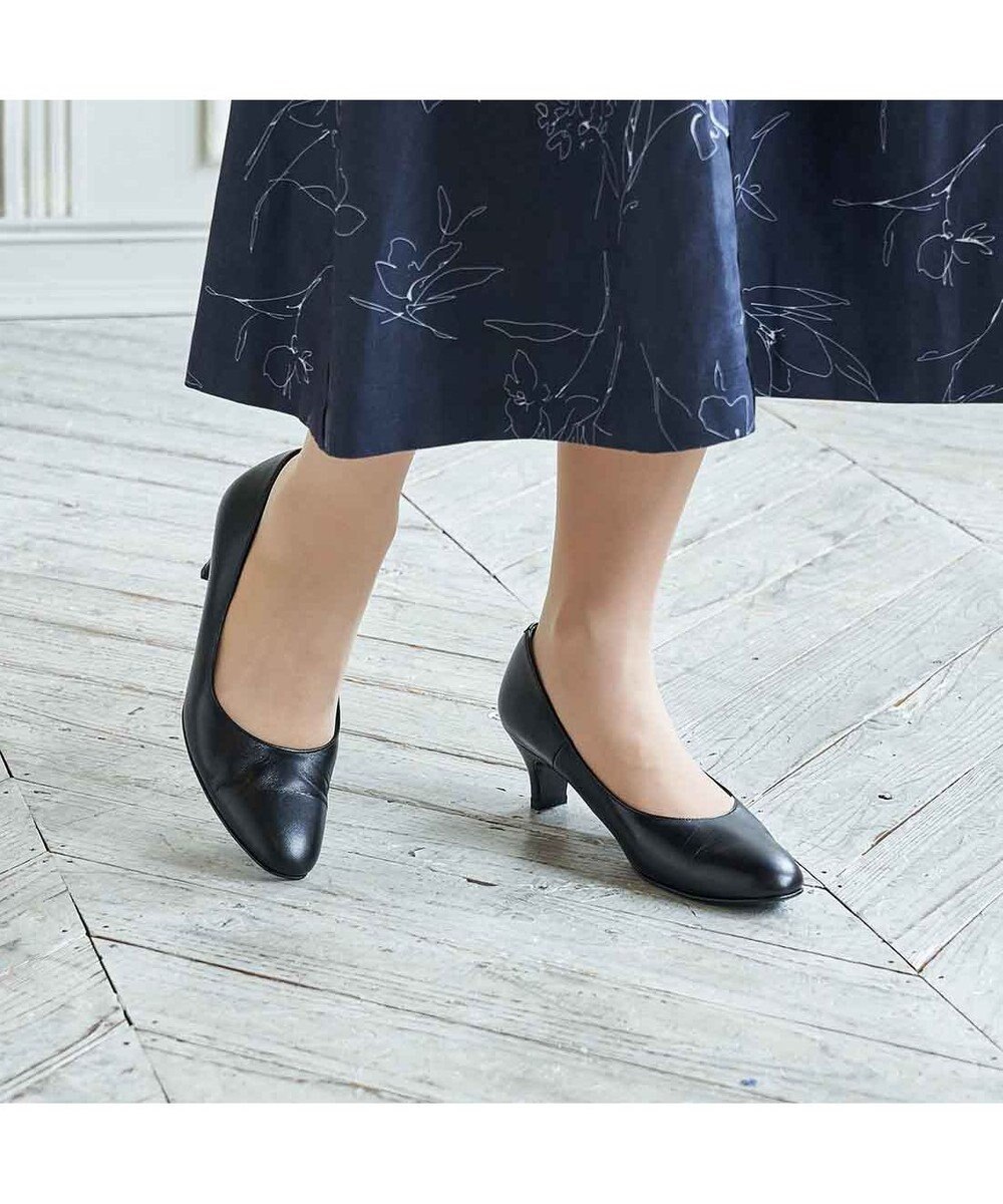 Riz raffinee <Riz raffinee>ブラックパンプス 