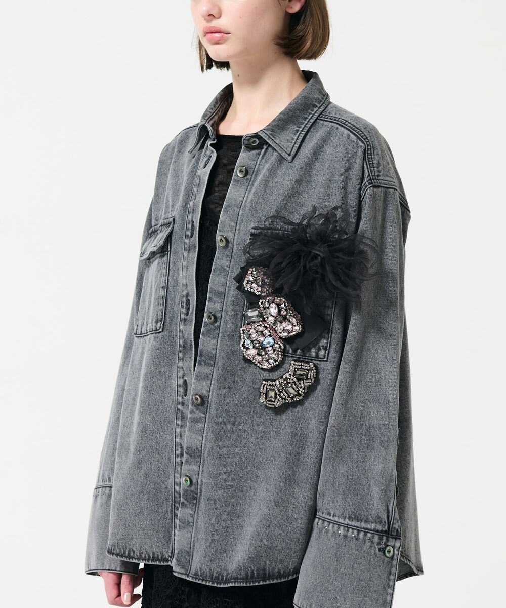 GRACE CONTINENTAL ボリュームカールコサージュ 