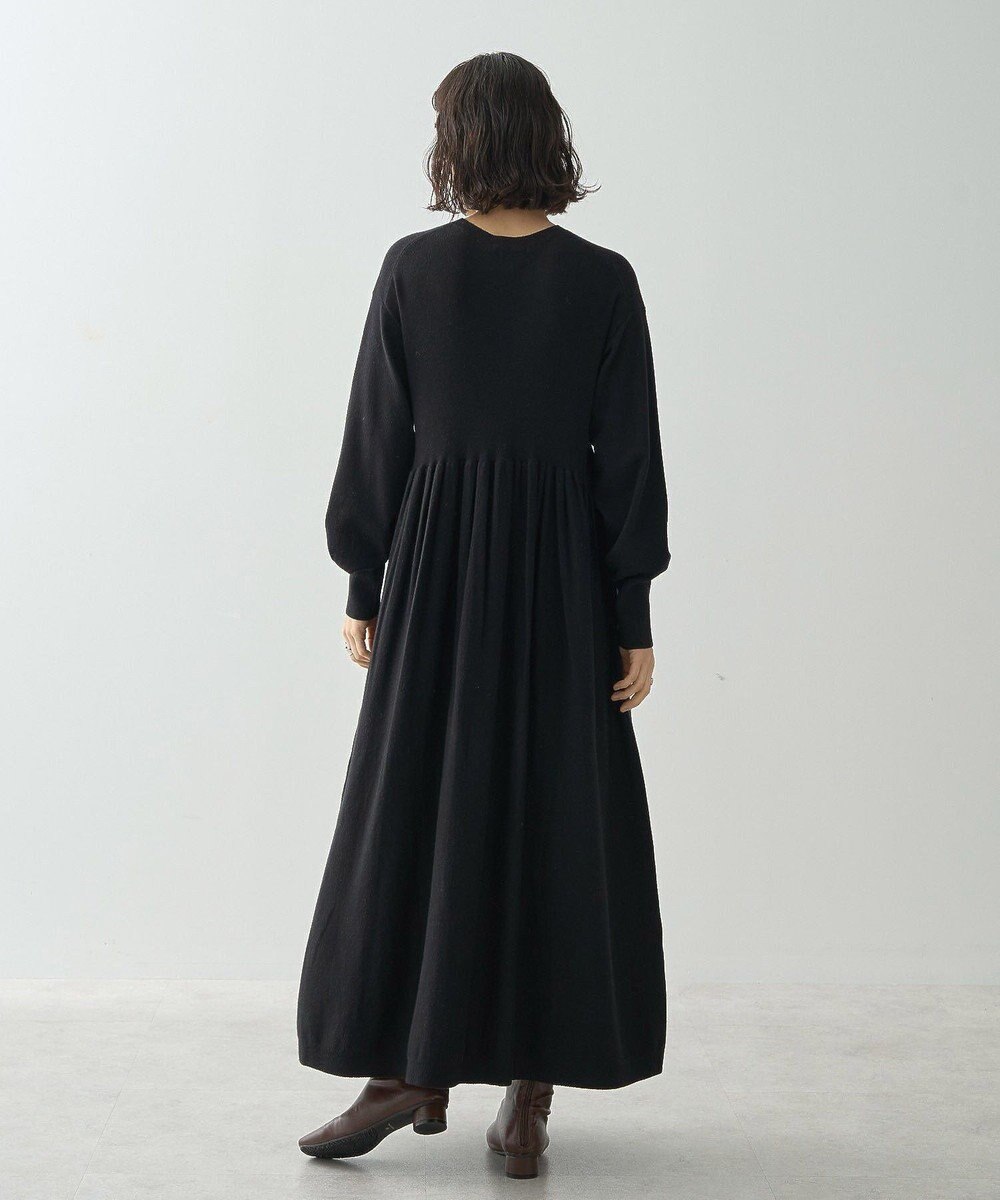 AMERICAN HOLIC 【WEB限定】バイパチティアードニットワンピース 