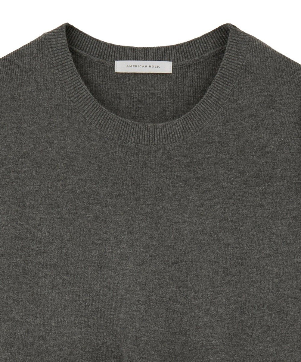 AMERICAN HOLIC 【WEB限定】バイパチティアードニットワンピース 