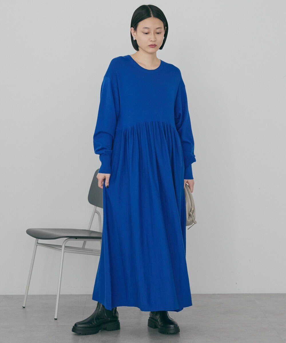 AMERICAN HOLIC 【WEB限定】バイパチティアードニットワンピース 