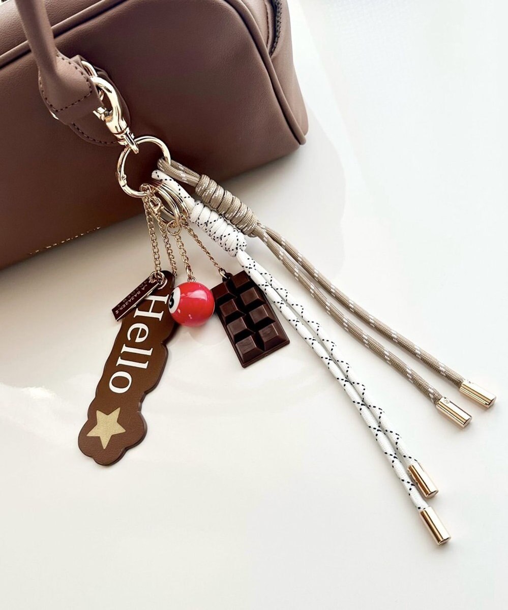 LA BAGAGERIE 【インスタグラマー Chiyoさん×LA BAGAGERIE】バッグチャーム 