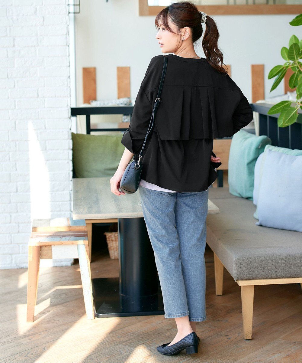 Tiaclasse 【洗える】ドロストレイヤーブルゾン 