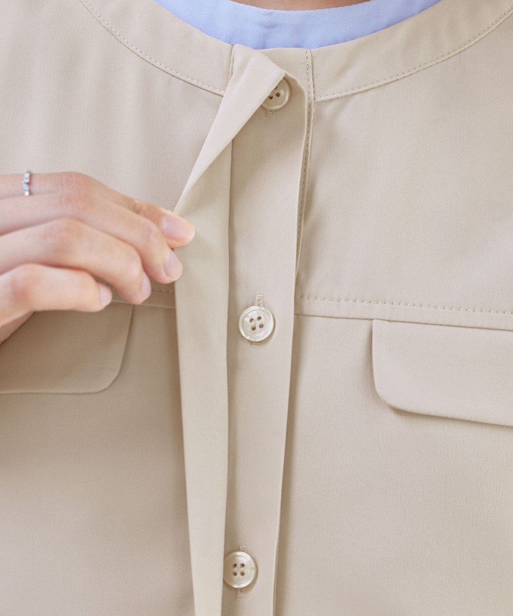 Tiaclasse 【洗える】ドロストレイヤーブルゾン 