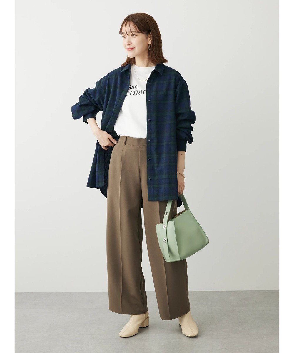 Green Parks ネルチェックシャツ 