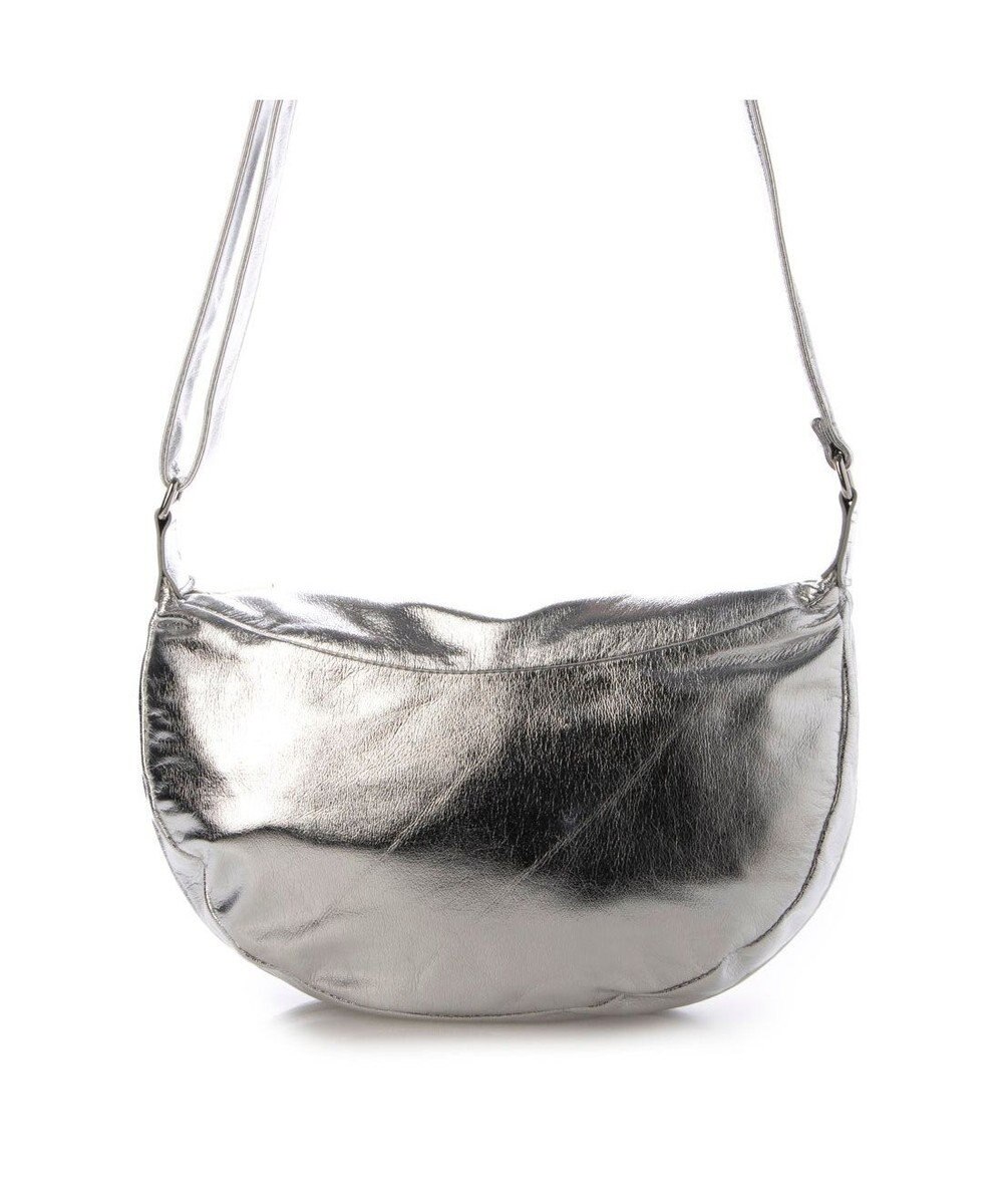 UNBILLION カシュカシュ cachecache / メタリックハーフムーンショルダー 