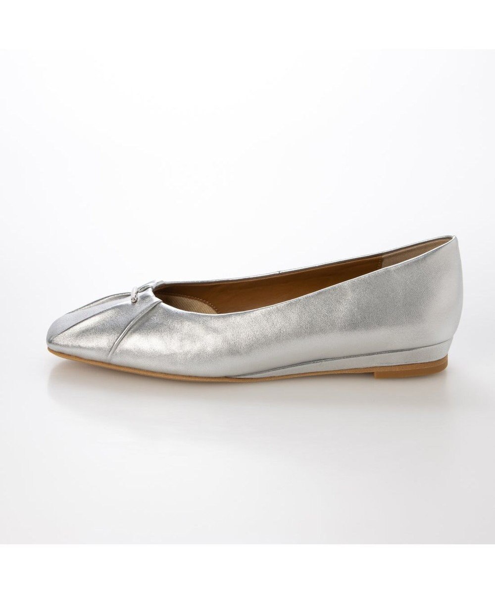 MODE ET JACOMO <MODE ET JACOMO>ソフトレザーフラットパンプス 