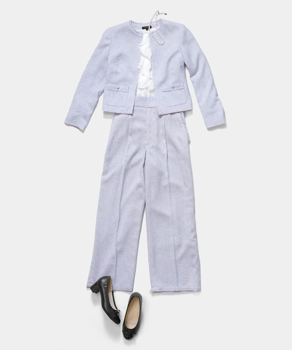 TOCCA 【宮本茉由さん着用】FROST MIST TWEED ジャケット 