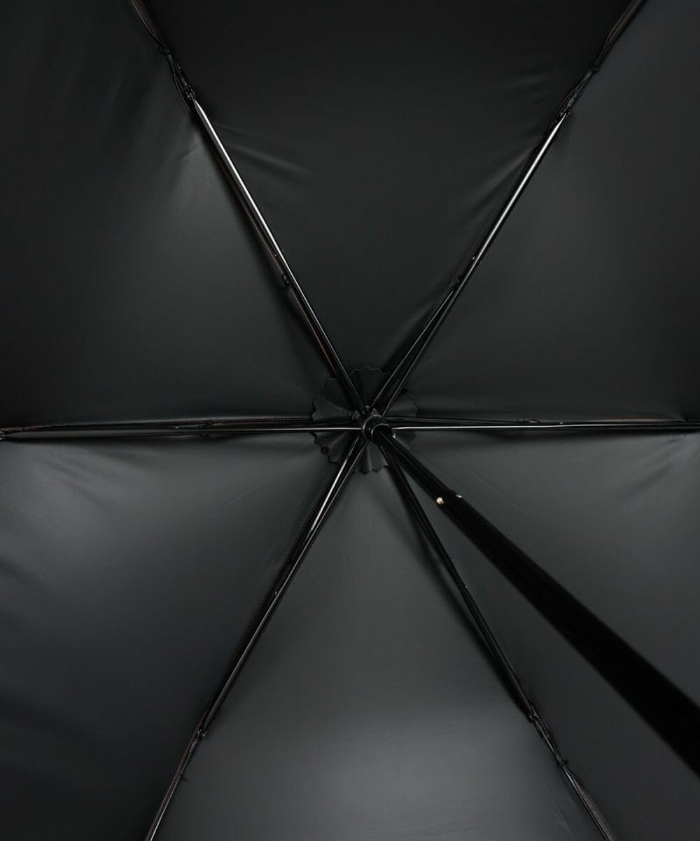 AURORA 【MACKINTOSH LONDON（マッキントッシュ ロンドン）】フリルオーガンジータック加工晴雨兼用パラソル（折りたたみ） 