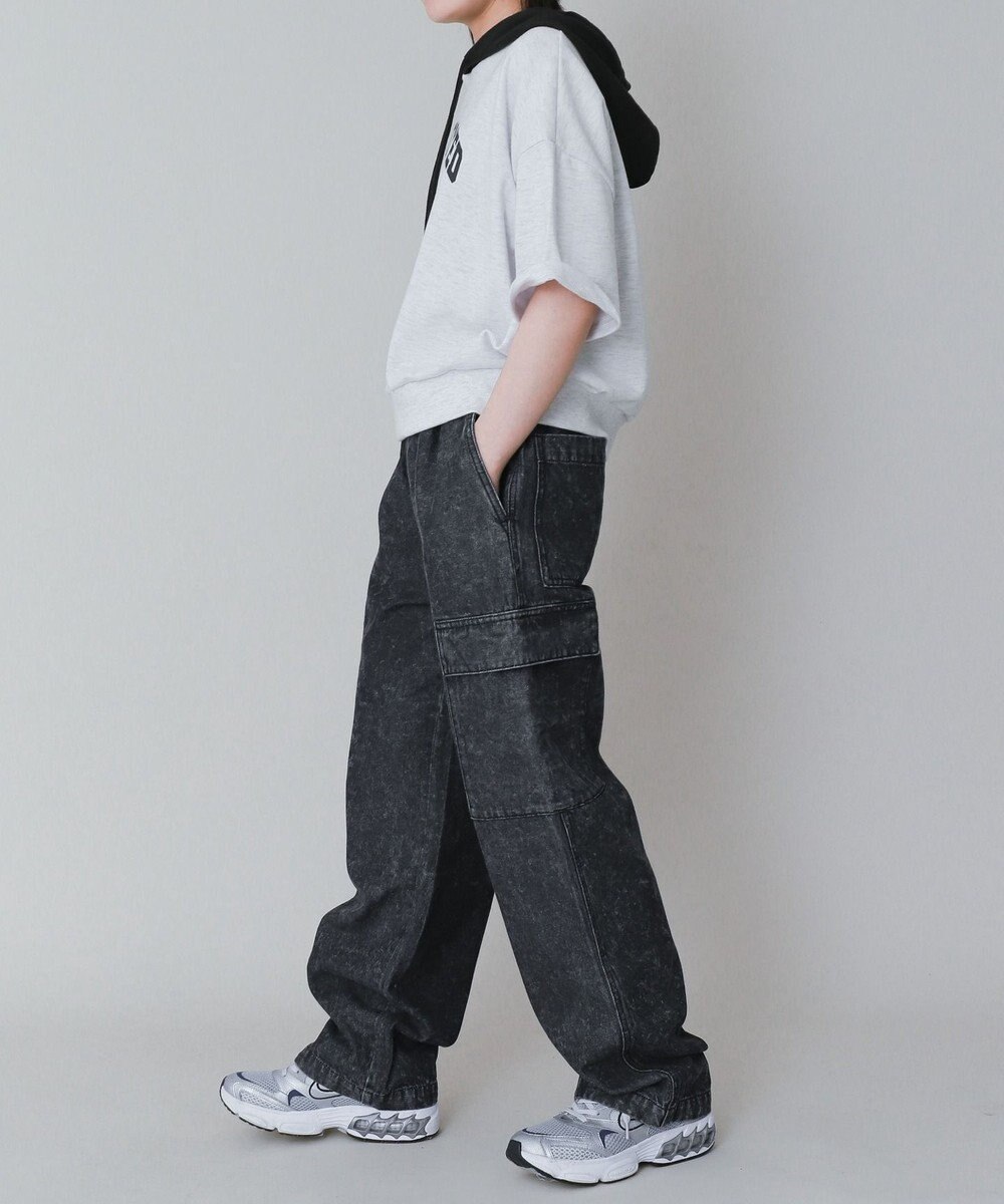 WEGO 【KIDS】デニムイージーカーゴパンツ（JUNIOR） 