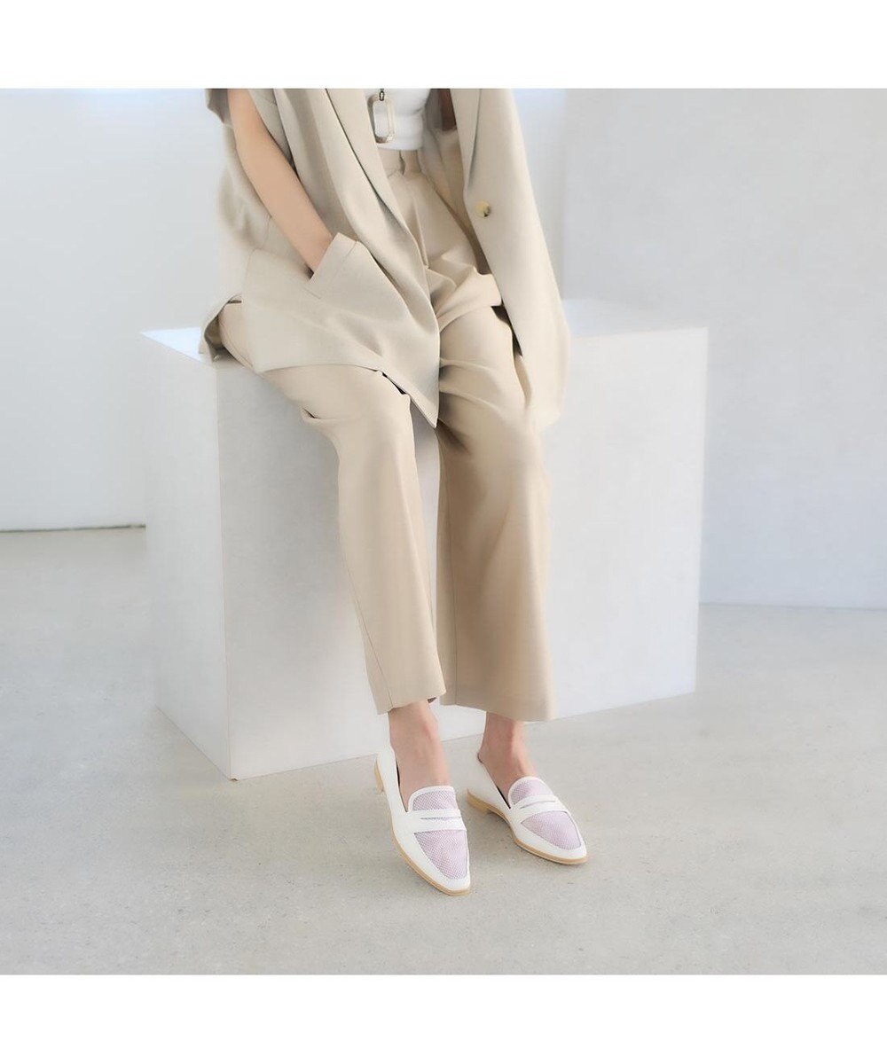 MODE ET JACOMO <carino>メッシュチュールローファー 