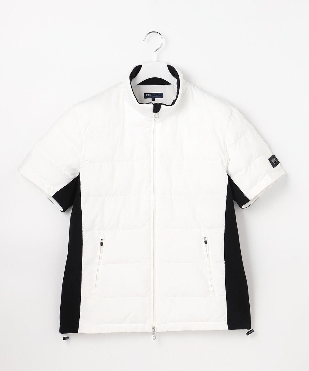 23区GOLF 【MEN】半袖パディングブルゾン 