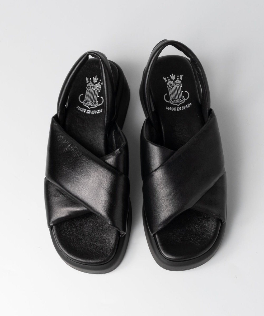 BONTRE 【BONTRE/ボントレ】パフィーストラップサンダル/40352-US 