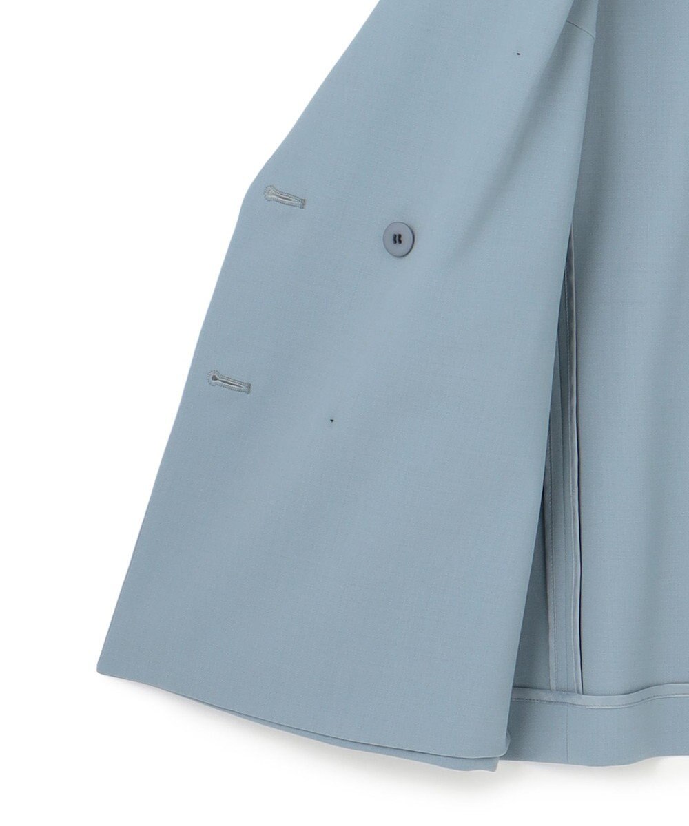 ICB L ウール2WAYストレッチ ダブルブレストジャケット 