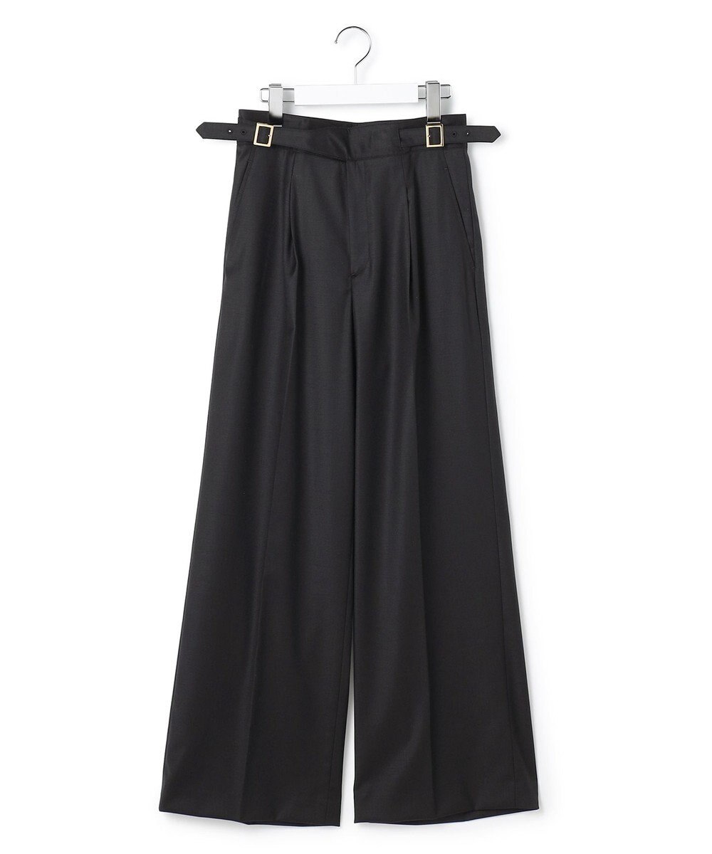 23区 【GOLD LABEL/見上愛さん着用】ウールシルクギャバジン グルカパンツ 