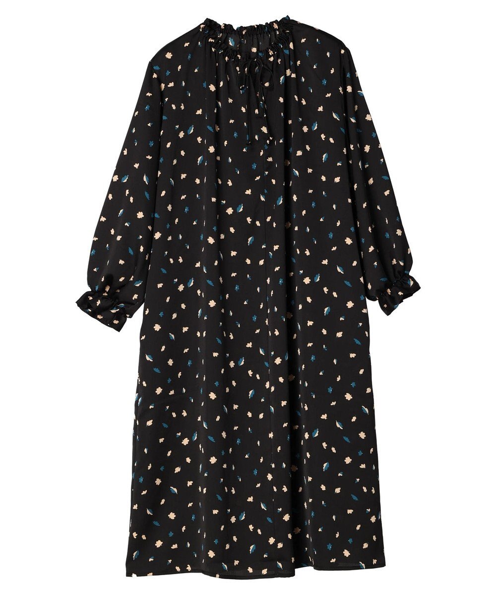 CRAFT STANDARD BOUTIQUE 柄ギャザーマキシワンピース 