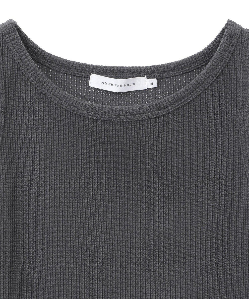 AMERICAN HOLIC ワッフルタンクトップ 