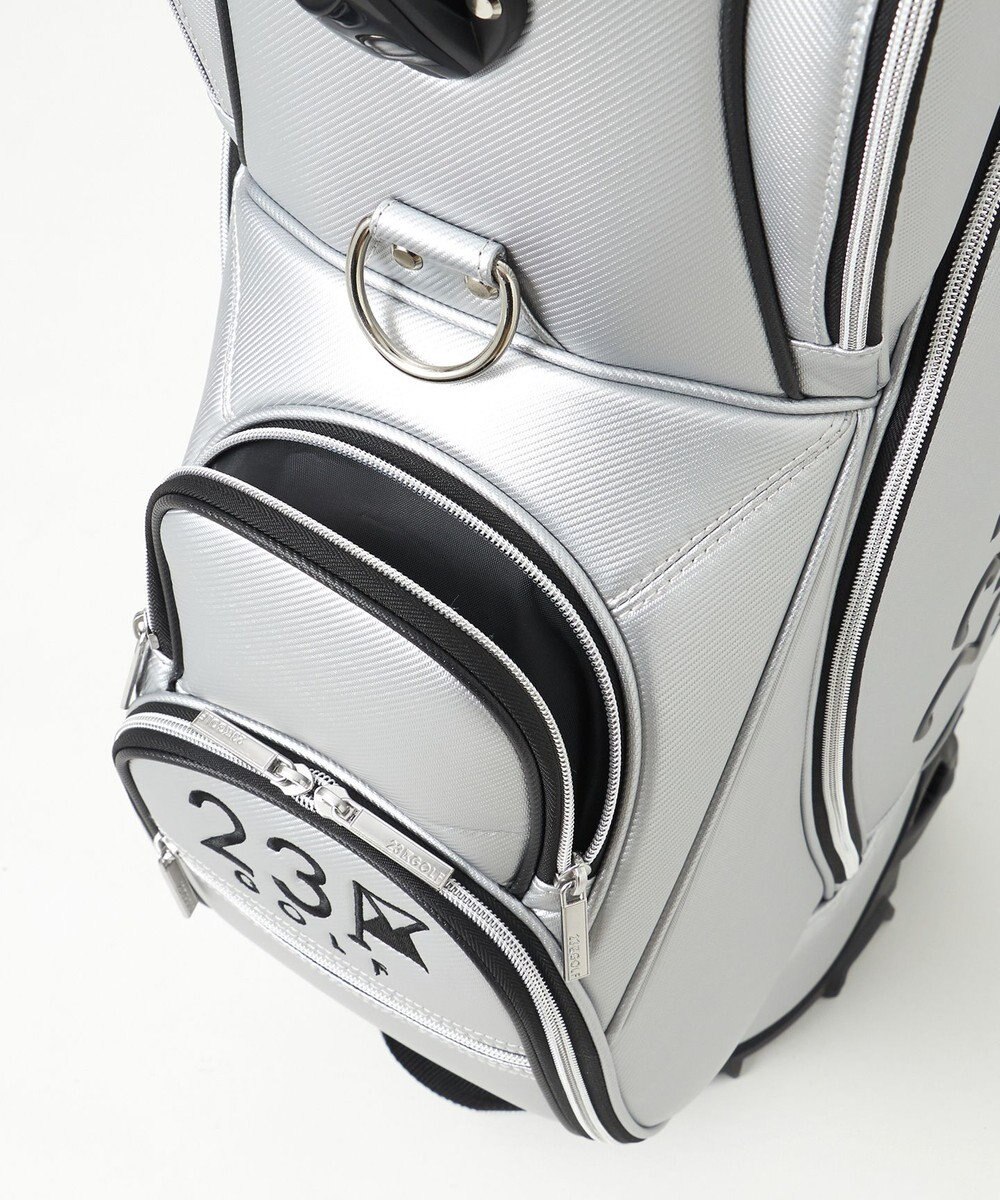 23区GOLF 【UNISEX】セルフスタンドバッグ内蔵キャディバッグ キャリー付き 練習や電車移動に◎ 