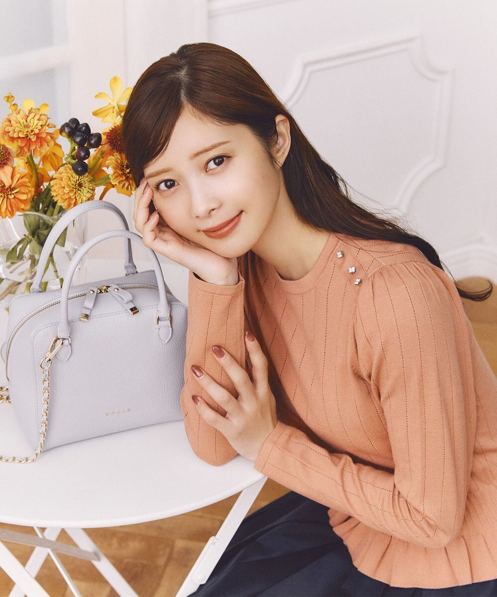 TOCCA ECLAT CARRE LEATHERBAG レザーバッグ 