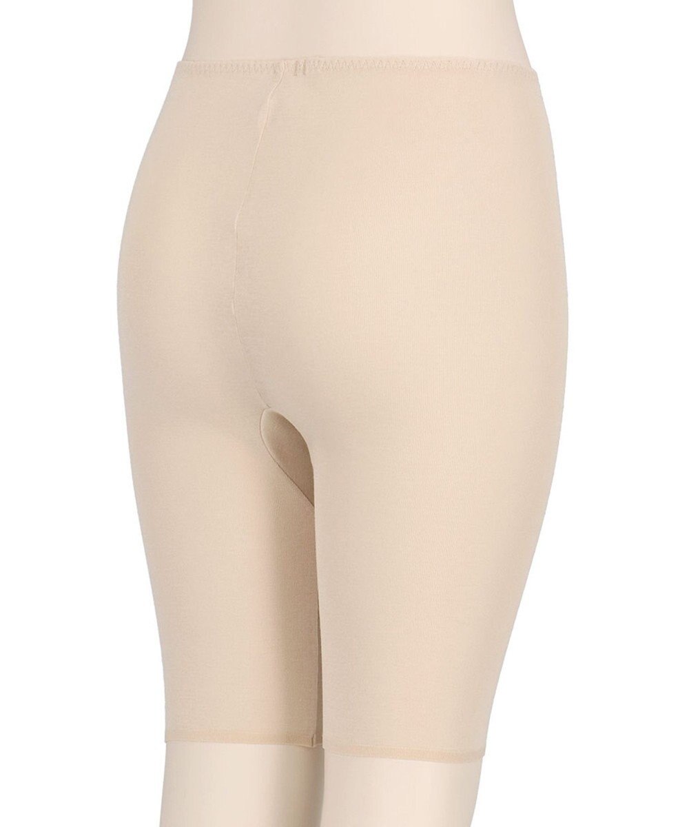 Wing インナーボトム 綿100％ 抗菌防臭(身生地) フラット仕上げ(裾) 【綿100％ ひびきにくいタイプ】 3分丈 オーバーパンツ 春 夏 ER1375 ウイング／ワコール 