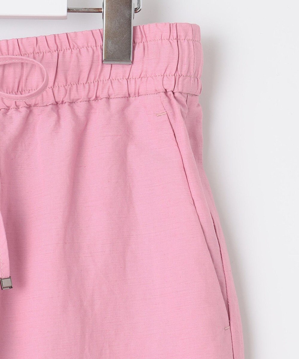 UNFILO 【軽量/UVケア】ライトリネン ワイドパンツ 