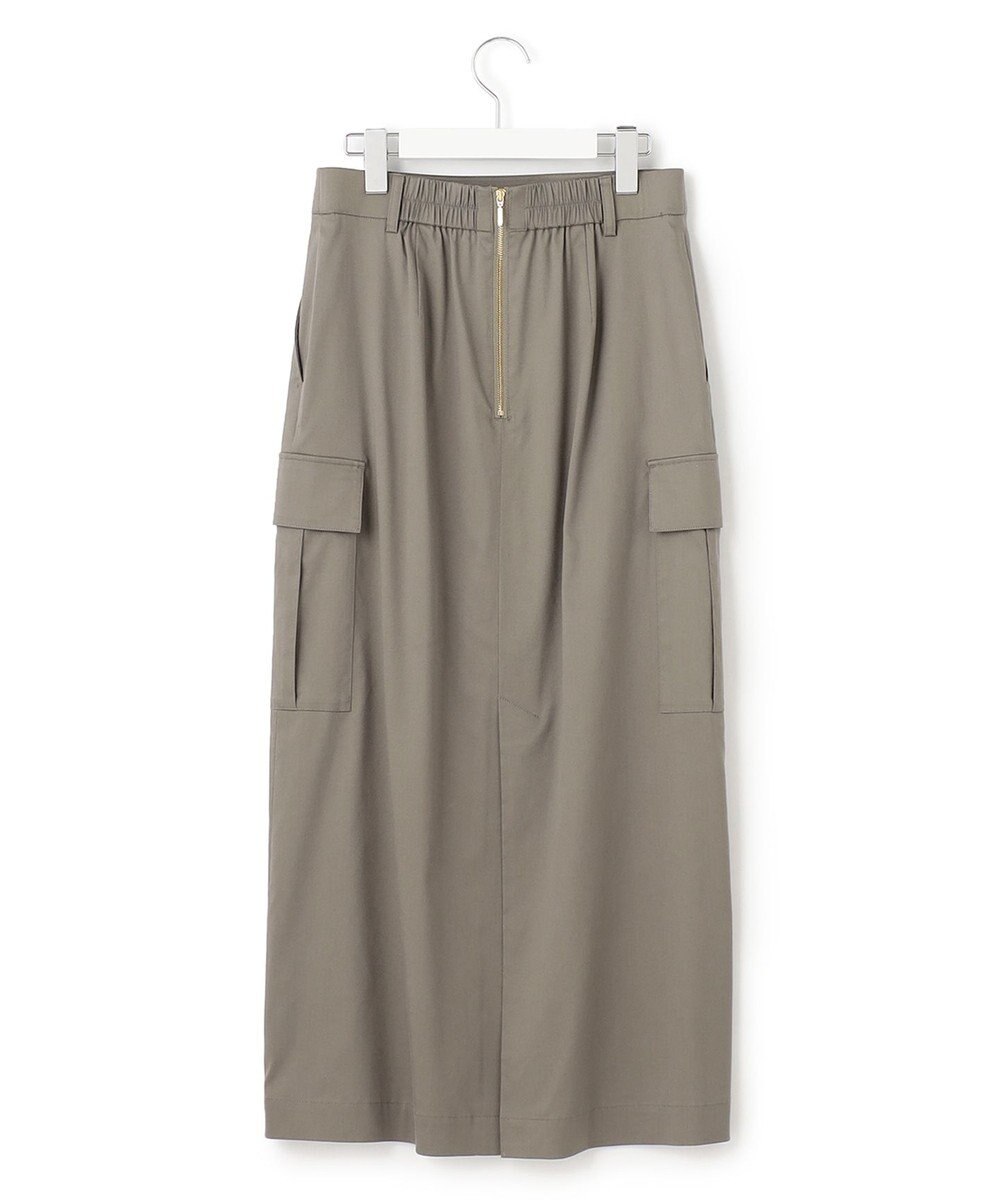 23区 【洗える】テンセルナイロンストレッチ カーゴ スカート 