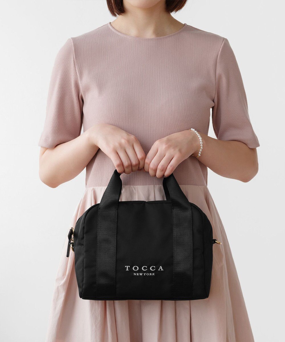 TOCCA 【WEB＆一部店舗限定】【撥水・サスティナブル素材】CIELO MINI BOSTON ボストンバッグ 