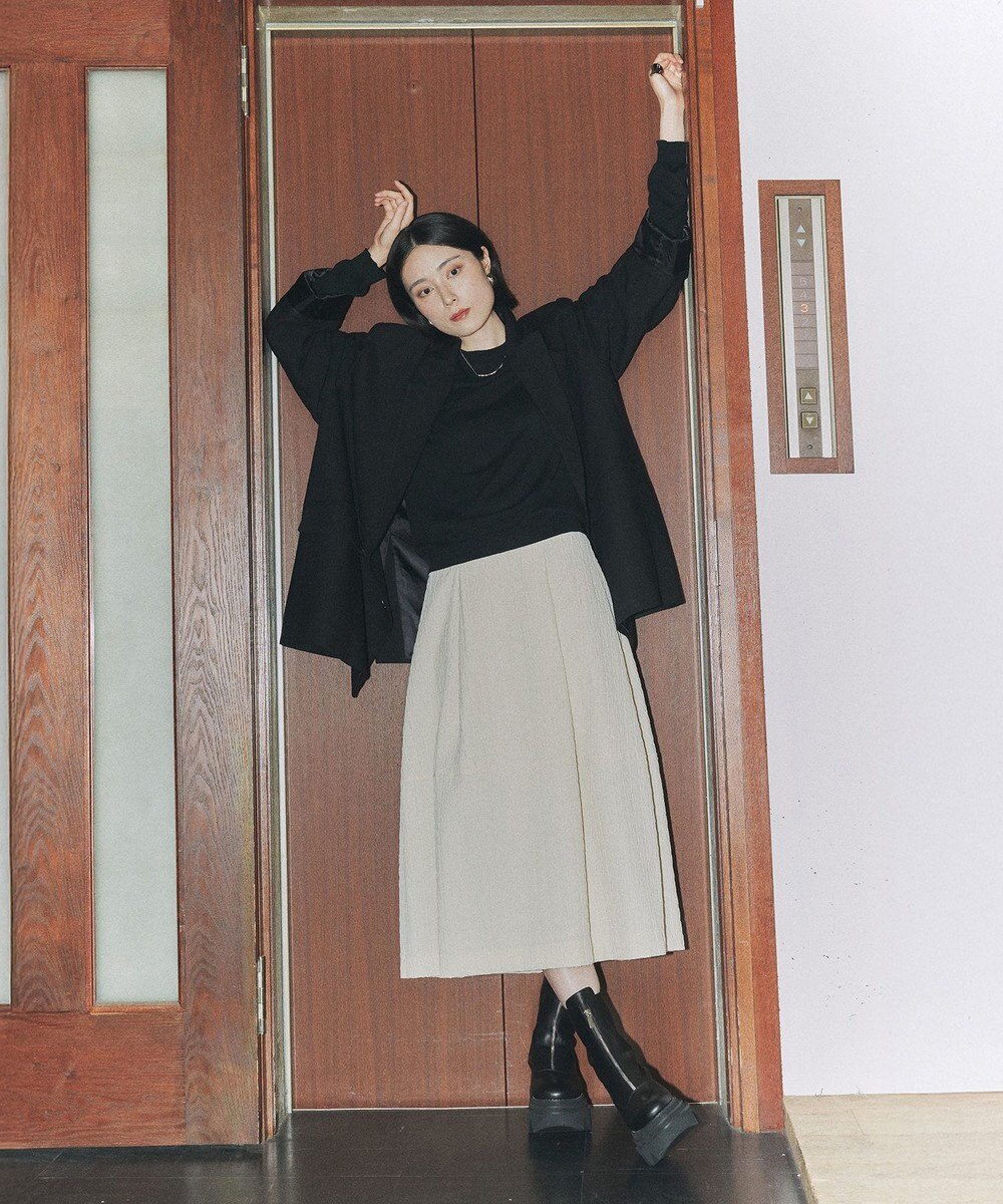 Bridget Birkin 【PARADIS COULEUR】ボリュームソールセンタージップブーツ 