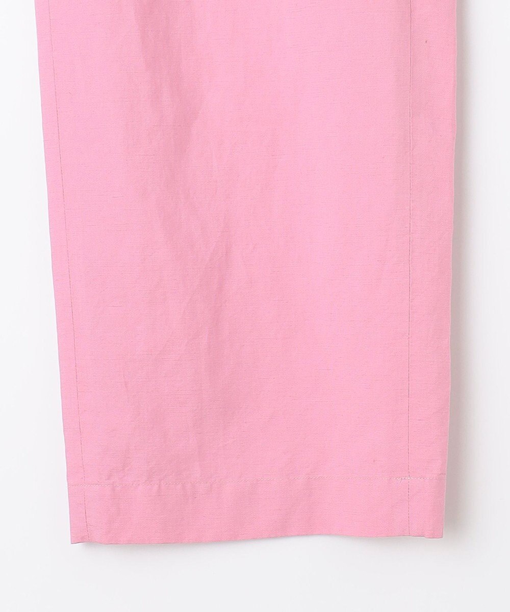 UNFILO 【軽量/UVケア】ライトリネン ワイドパンツ 