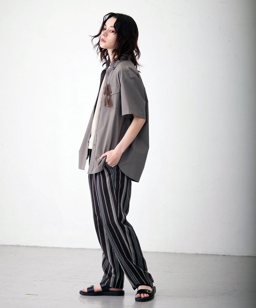 J.PRESS YORK STREET 【UNISEX】ツイルストライプ パンツ 