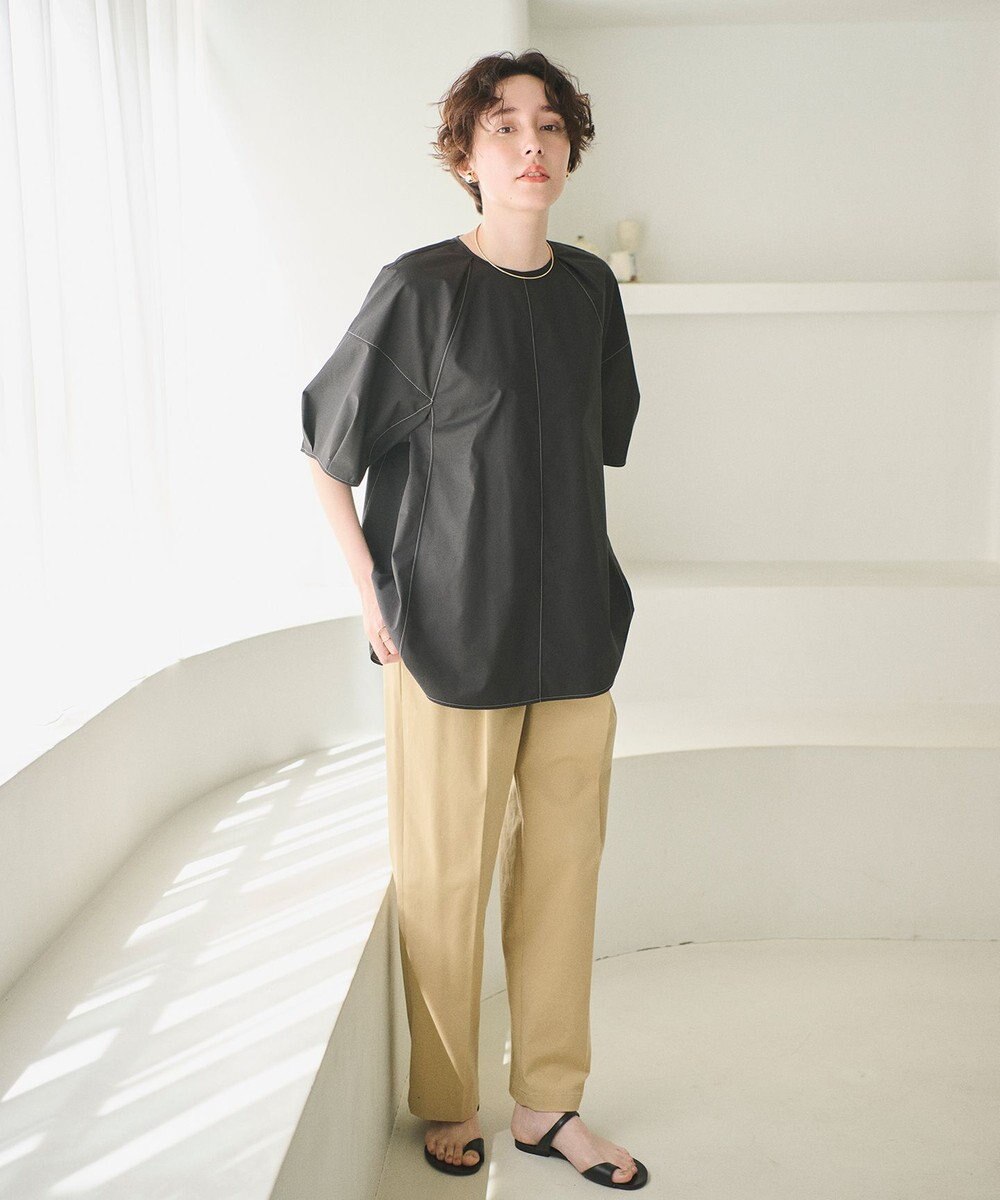 #Newans 素材が変わり新登場！ウエスト調整可ワイドチノパンツ 