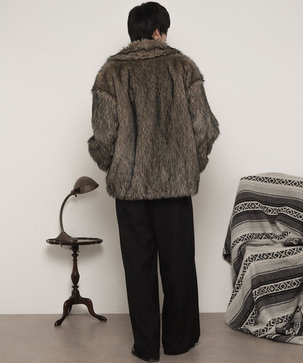 WEGO フェイクファーZIPブルゾン 