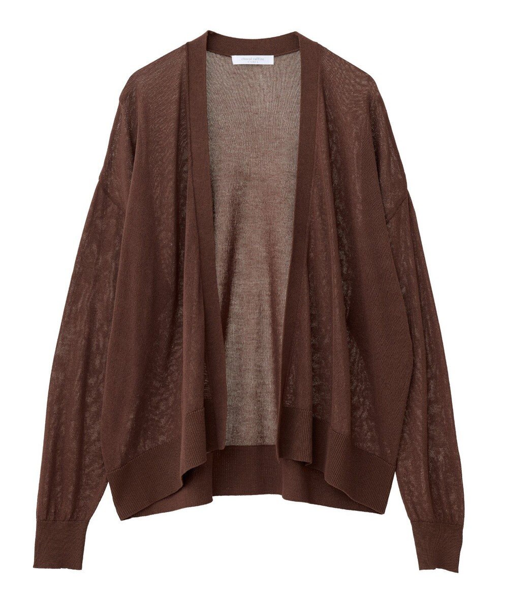 Green Parks 接触冷感ゆったりカーディガン 