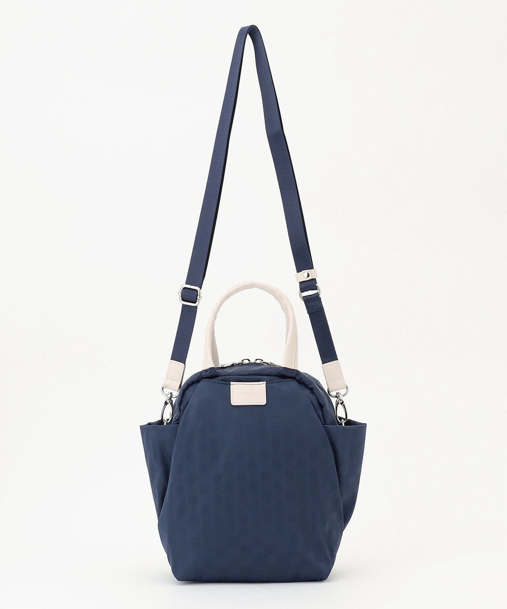 Y'SACCS はっ水ドットジャカード　ショートハンドル付き　軽量2wayショルダー 