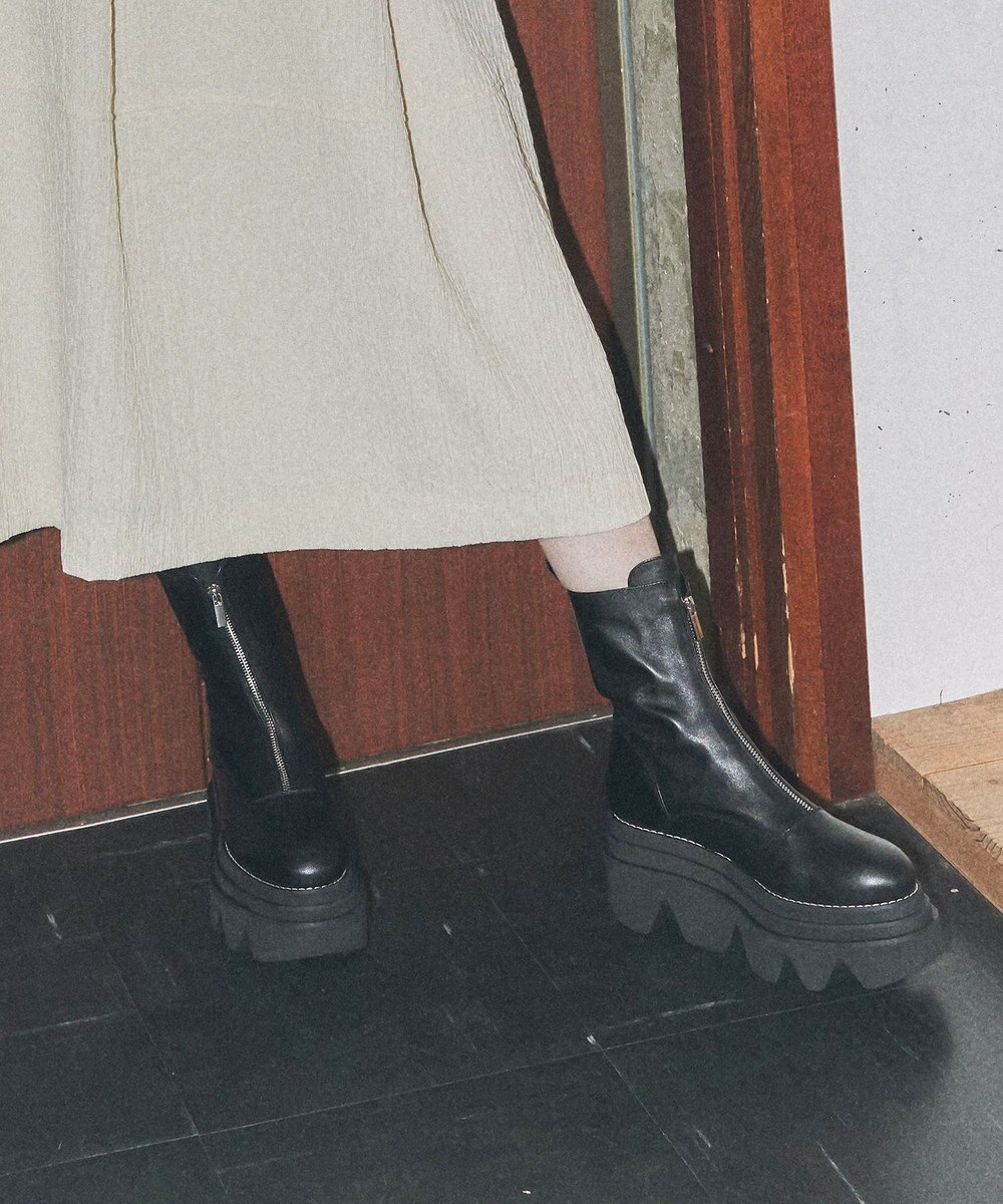 Bridget Birkin 【PARADIS COULEUR】ボリュームソールセンタージップブーツ 