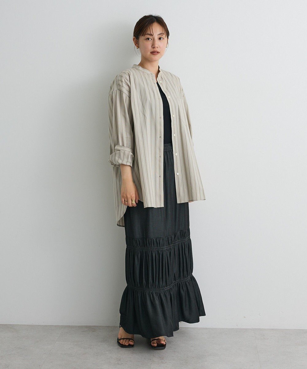 CRAFT STANDARD BOUTIQUE バンドカラーシャツ 