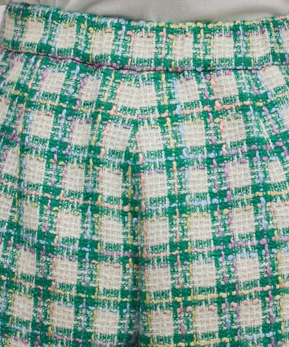 GRACE CONTINENTAL ツイードショートパンツ 