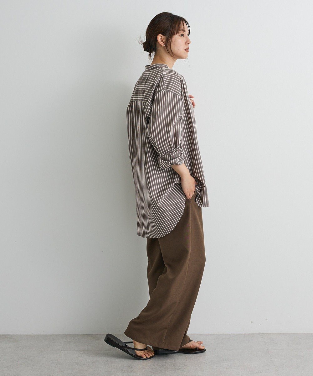 CRAFT STANDARD BOUTIQUE バンドカラーシャツ 