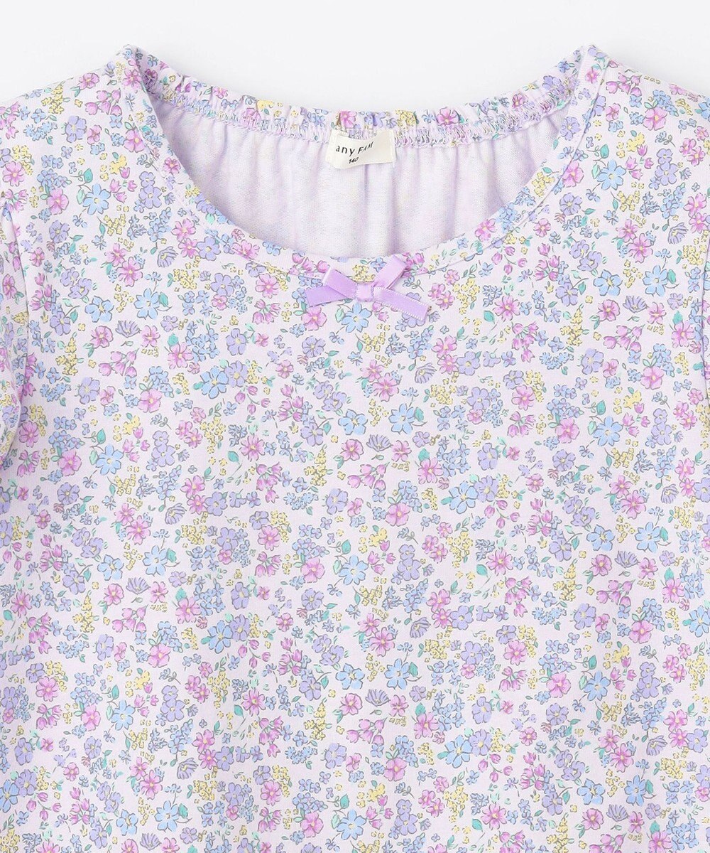 ANY KIDS 小花柄 プリント Tシャツ 
