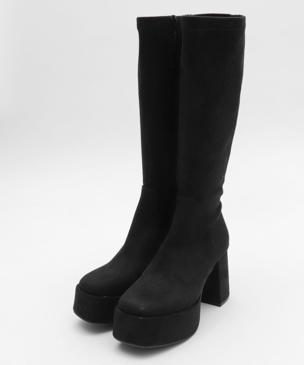 WEGO ストレッチヒールロングブーツ 