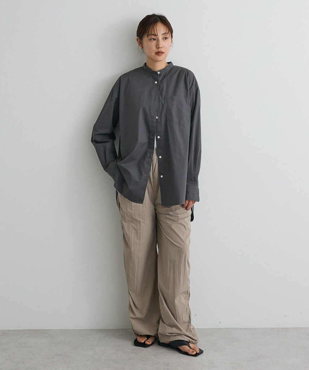 CRAFT STANDARD BOUTIQUE バンドカラーシャツ 