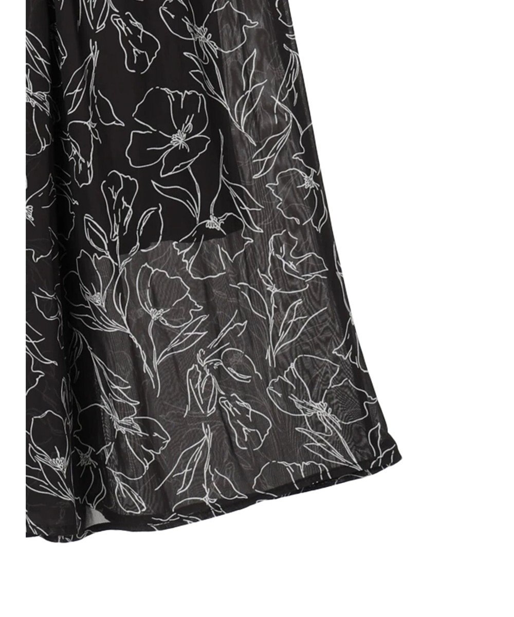 Green Parks サラフレギャザースカートII 