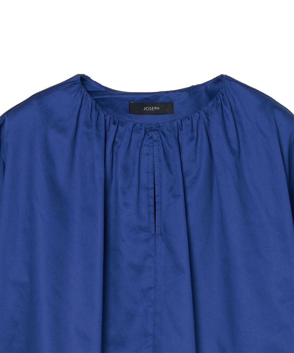 JOSEPH 【洗える】コットンサティーン　ブラウス 
