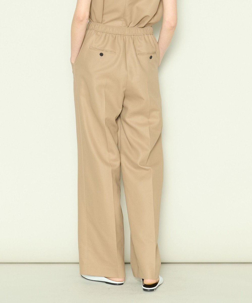 JOSEPH 【洗える】ボイルコットン　ワイドトラウザーズ 
