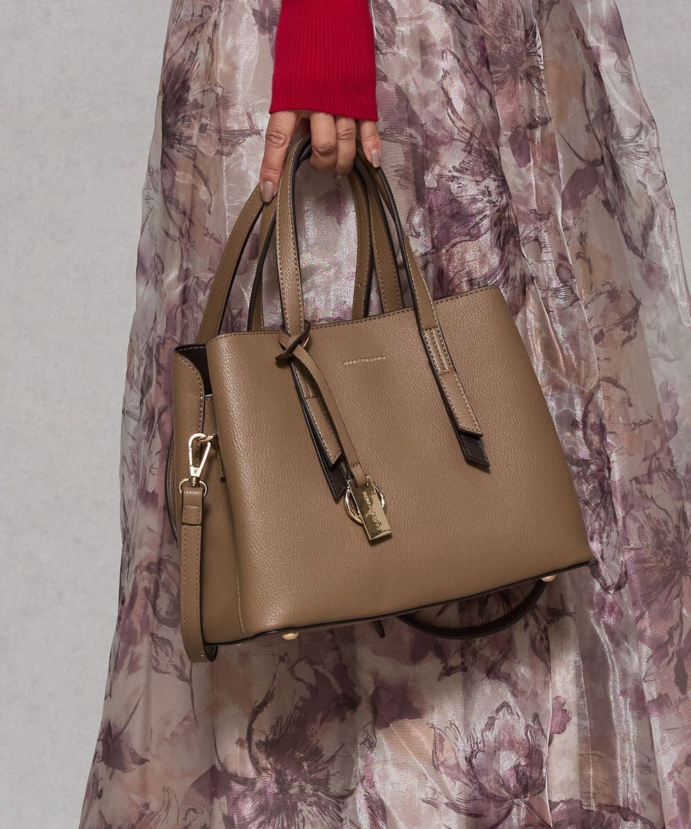 style code 【8/26入荷】【MERCURYDUO/マーキュリーデュオ】アオリワークハンドバッグ 