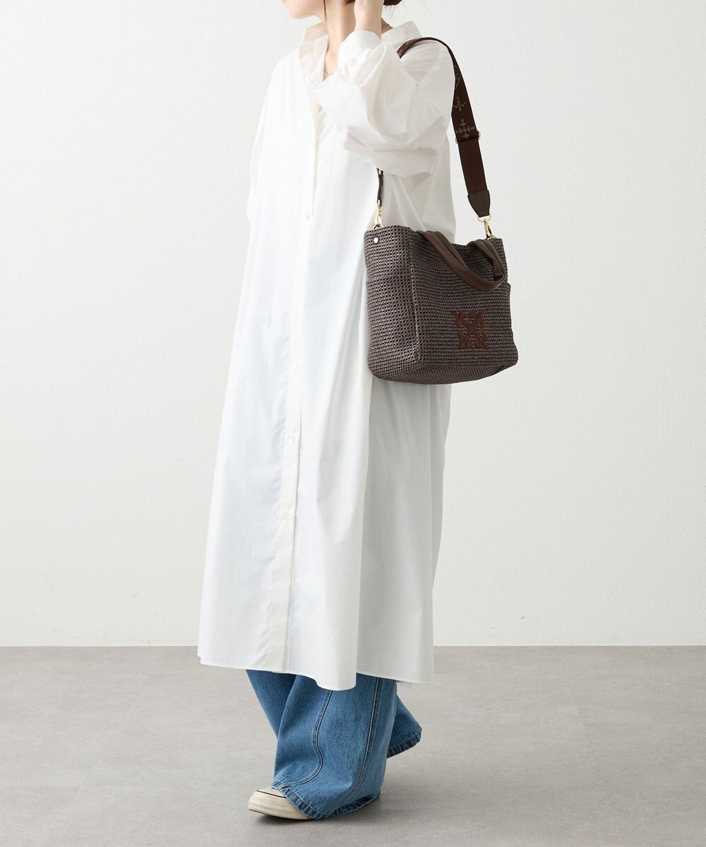 russet ナイロンラフィア2WAYトートバッグ(CE-1711) 