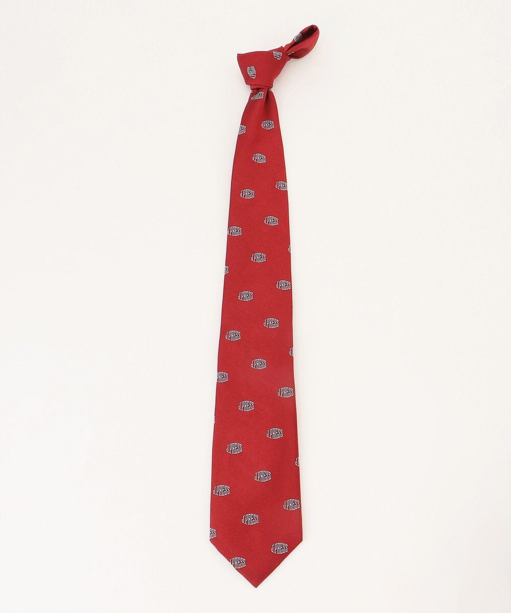 J.PRESS MEN 【J.PRESS ORIGINALS】LOGO TIE / JAPAN MADE 
