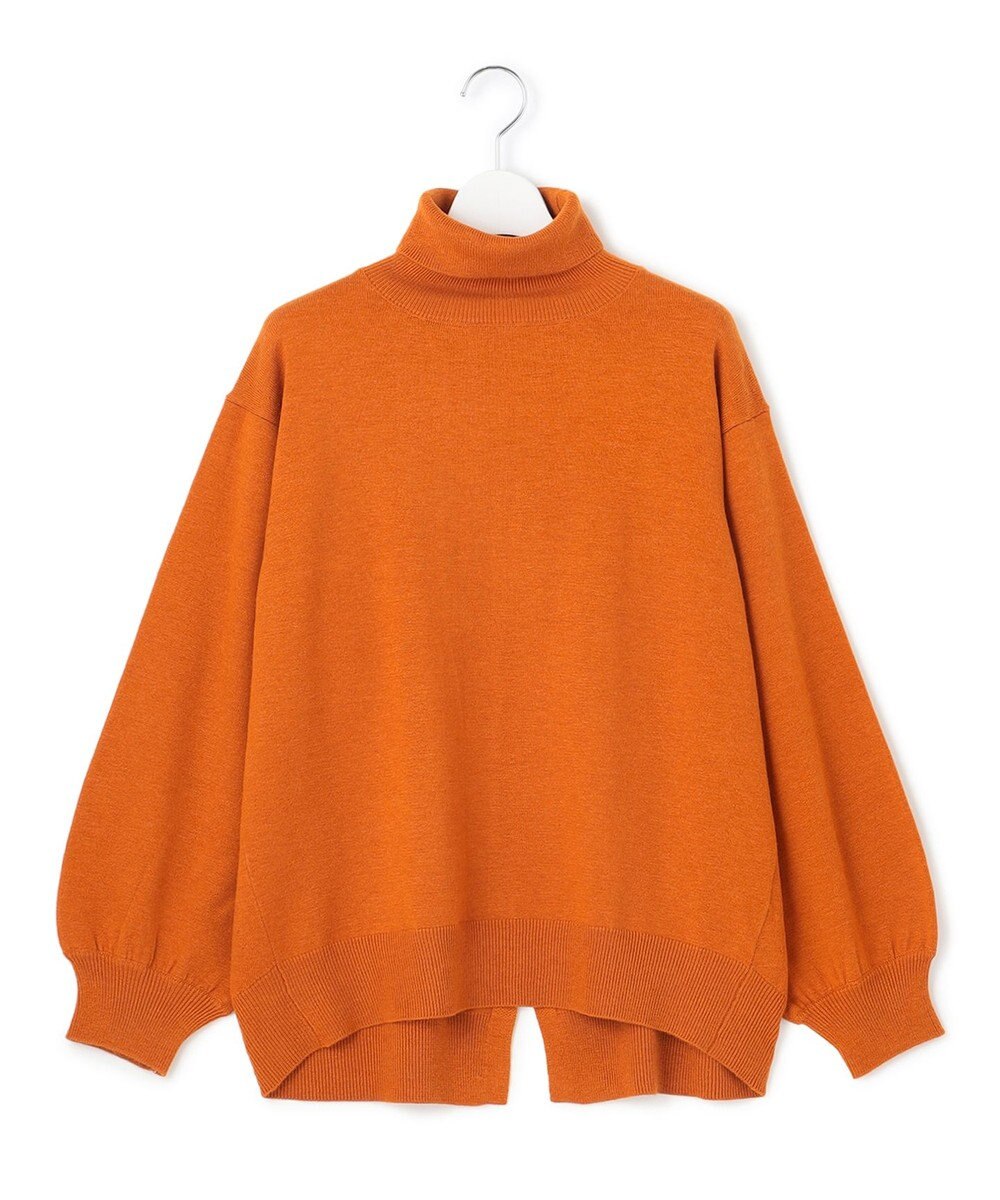 J.PRESS YORK STREET 【WOMEN】ANTI PILLING WOOL ロールネックニット 