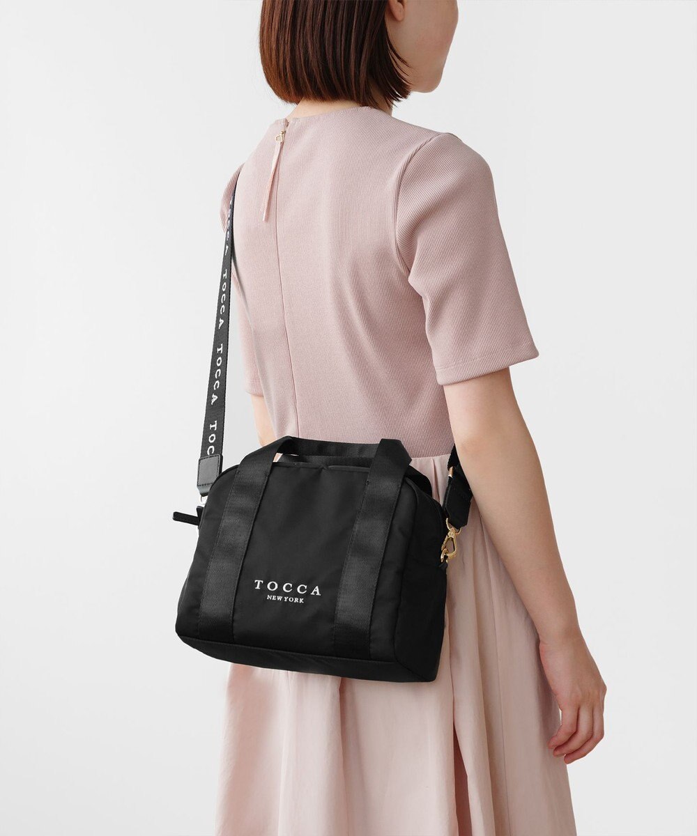 TOCCA 【WEB＆一部店舗限定】【撥水・サスティナブル素材】CIELO MINI BOSTON ボストンバッグ 