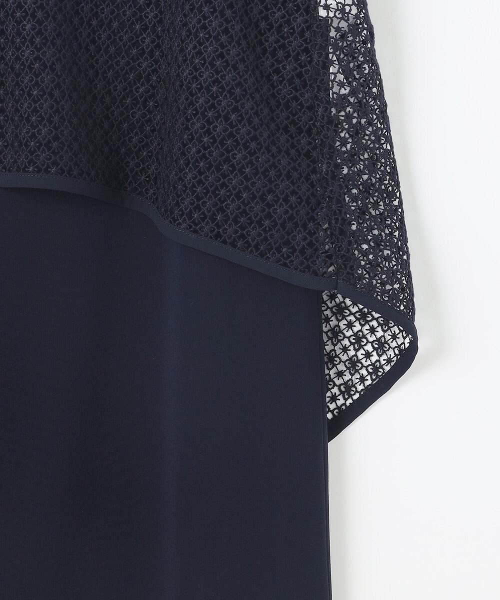 23区 【APPLAUDIR】クリスタルフラワーコンビ ドレス 